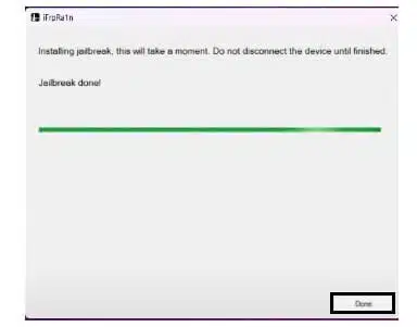 Ifrpra1n tool