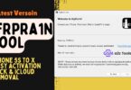 Ifrpra1n tool easy remove icloud and bypass activation lock via usb on iphone and ipad