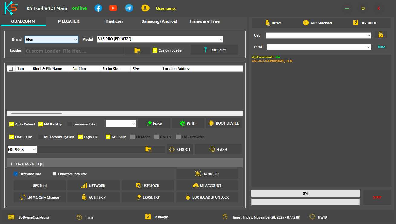 Ks tool latest version – flashing unlocking and repair tool for android devices
