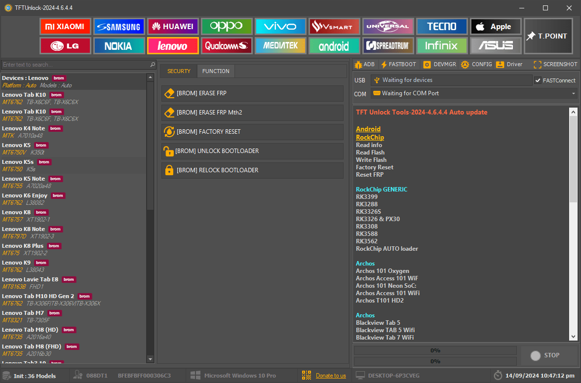 Tft unlocktool