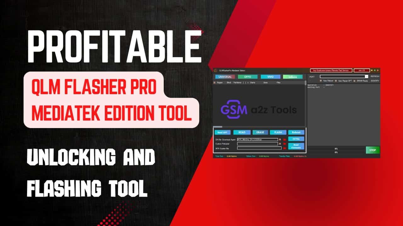Qlm flasher pro mediatek edition tool