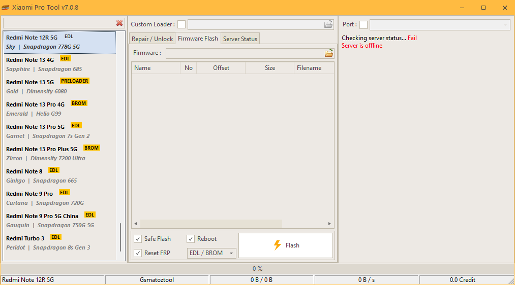Mi flash pro Mi flash pro