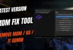 Mdm fix tool