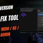 Mdm fix tool
