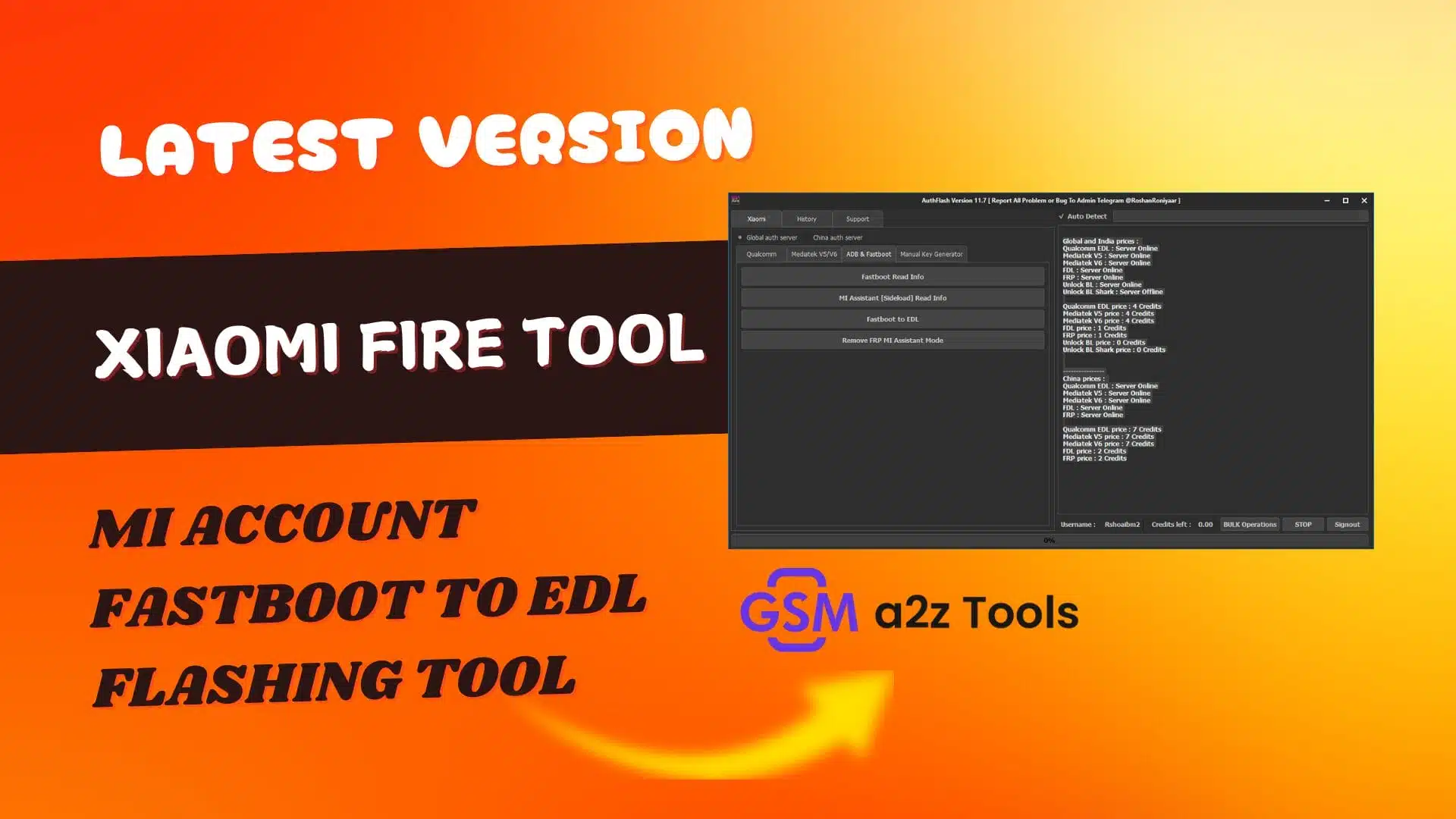 Xiaomi fire tool