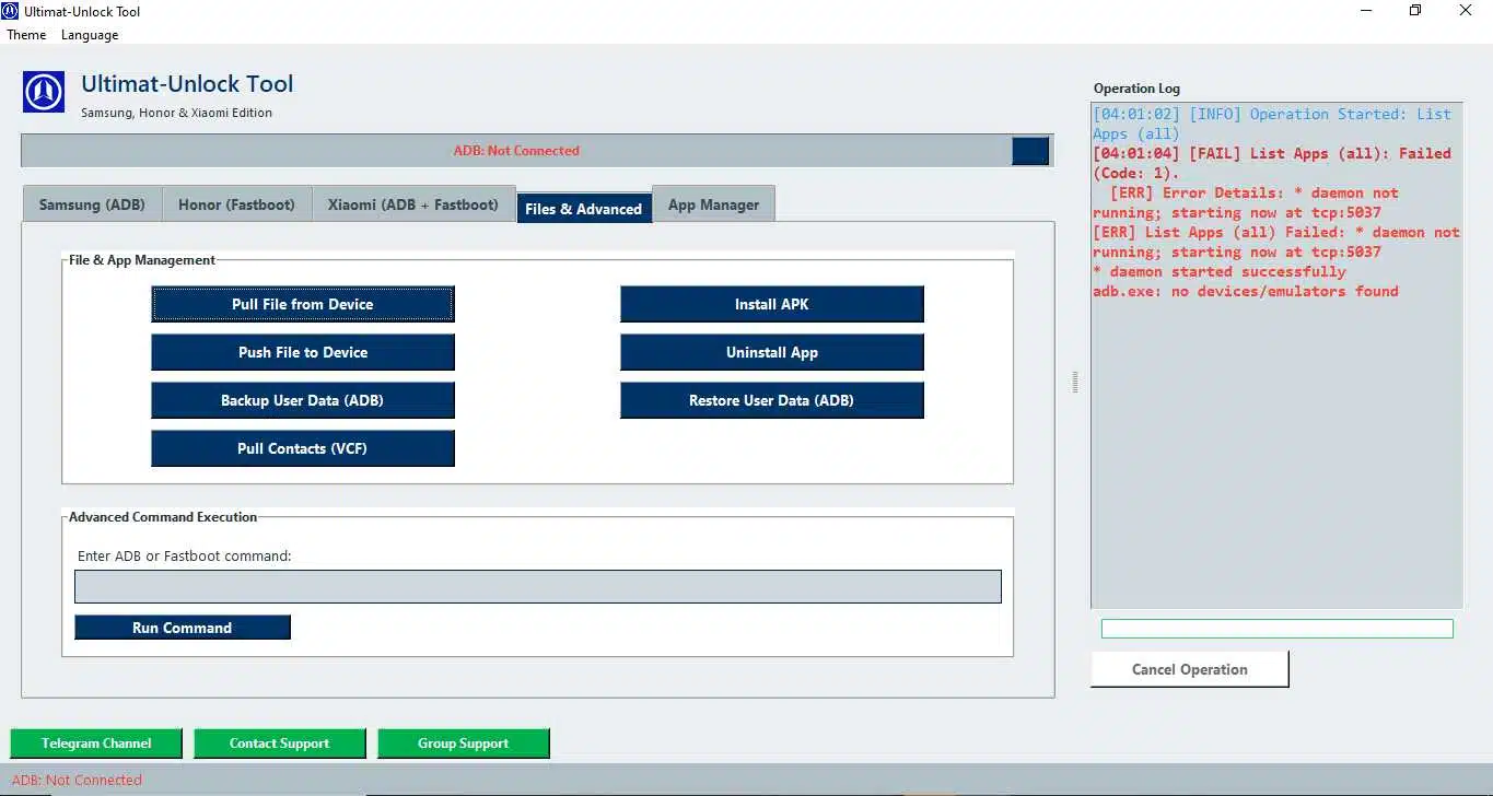 Ultimat-unlock tool