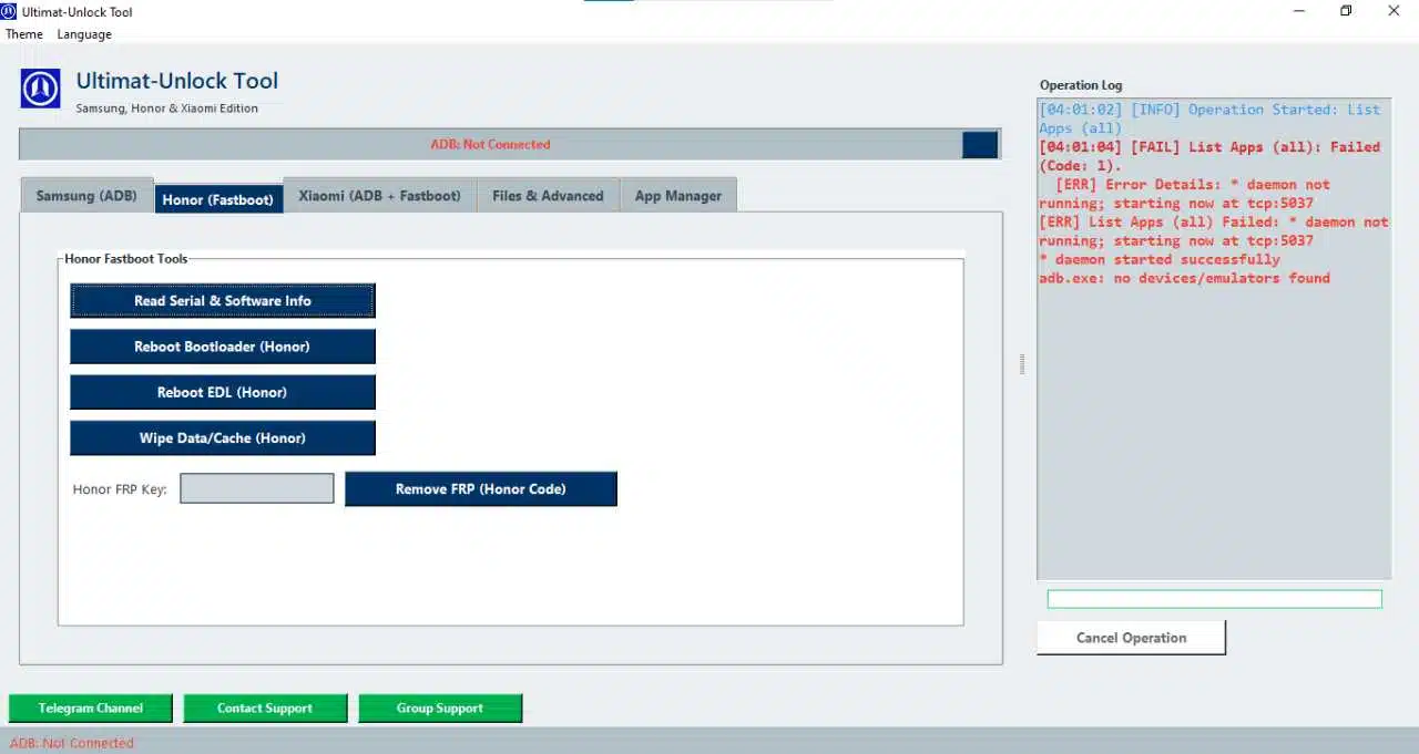 Ultimat-unlock tool