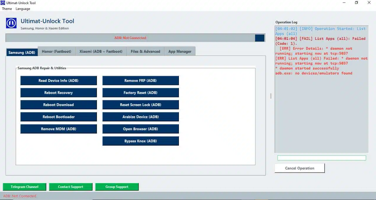 Ultimat-unlock tool