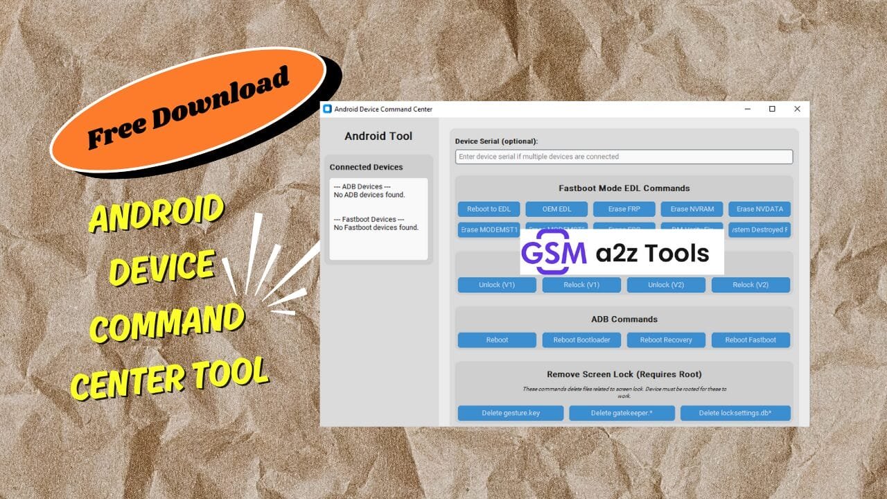 Android device command center tool free download
