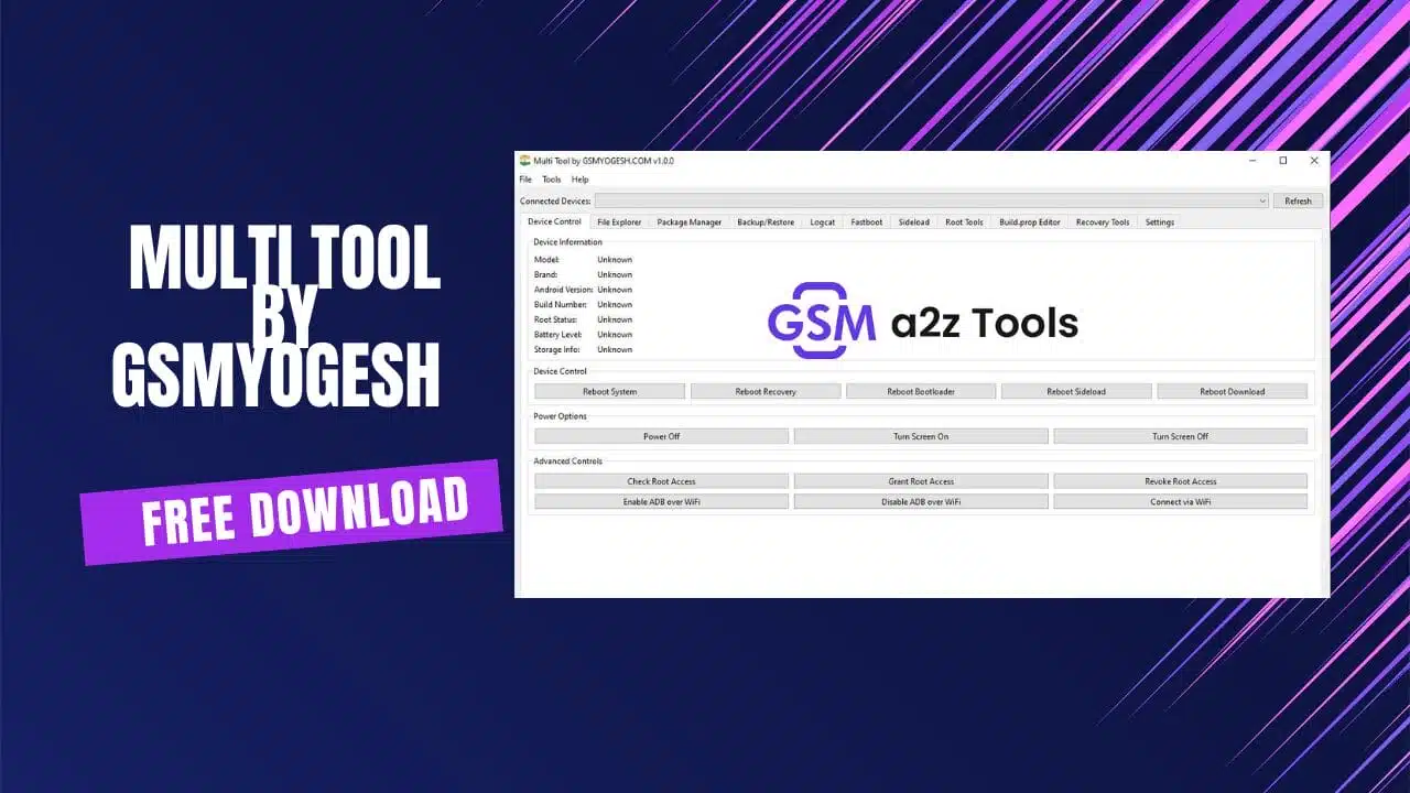 Multi tool by gsmyogesh v1. 0 free download