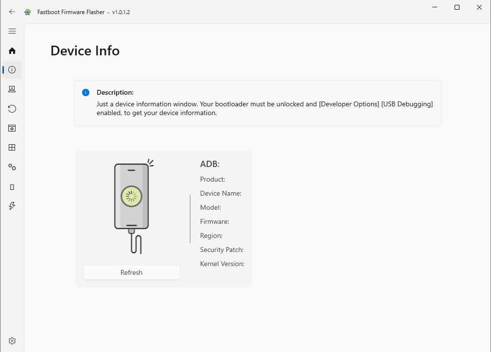 Fastboot firmware flasher tool