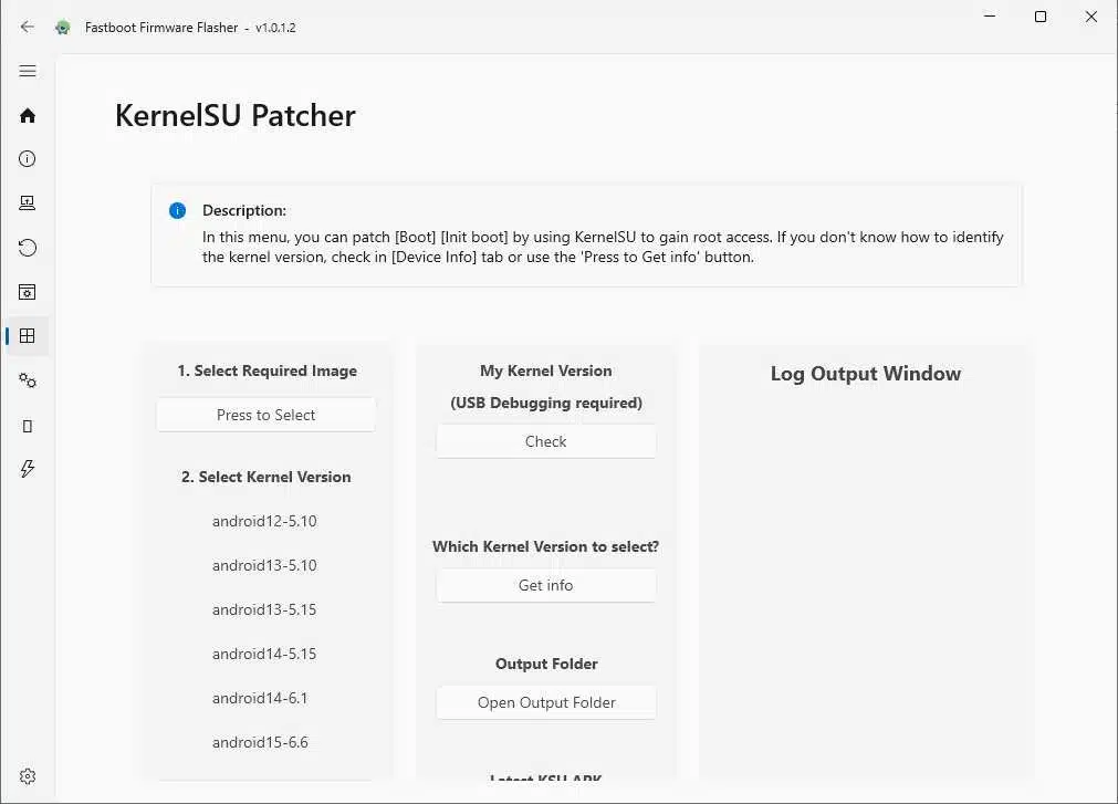 Fastboot firmware flasher tool
