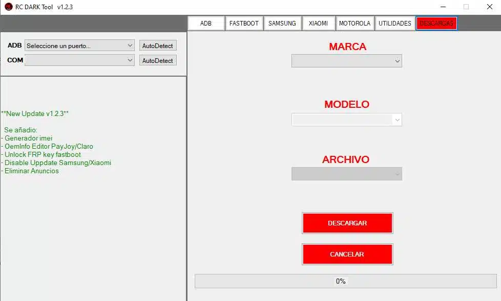 Rc dark tool