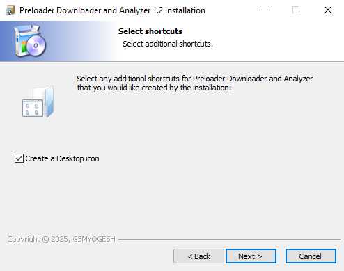 Preloader downloader tool