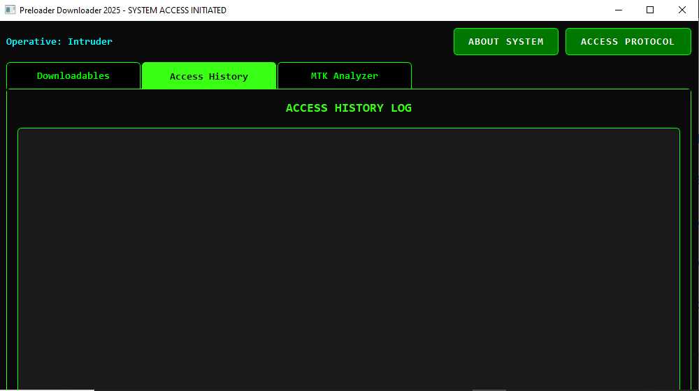 Preloader downloader tool