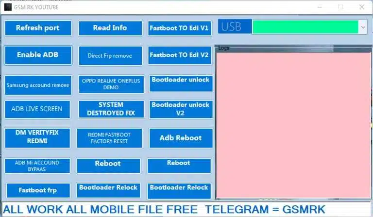 Gsm rk tool