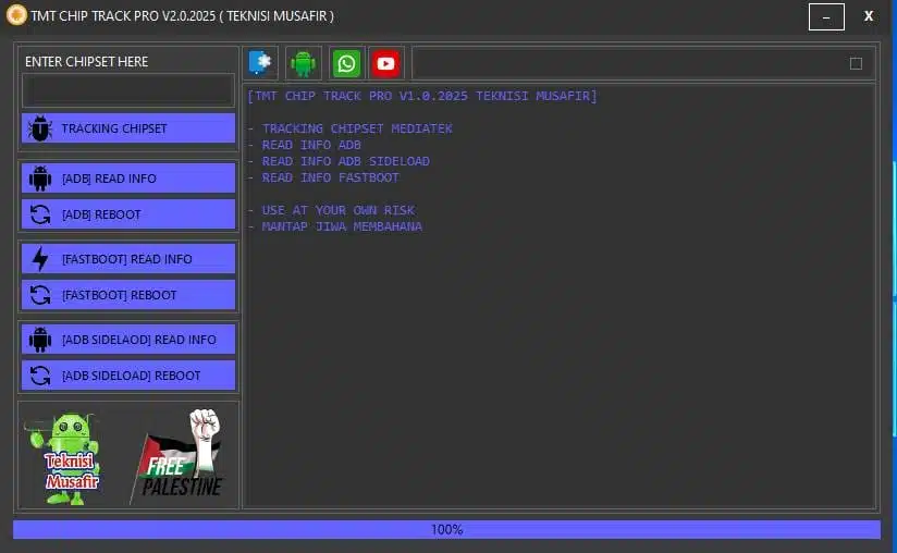 Tmt chip track pro tool