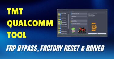 Tmt qualcomm tool interface showing supported oppo and realme models with edl features.