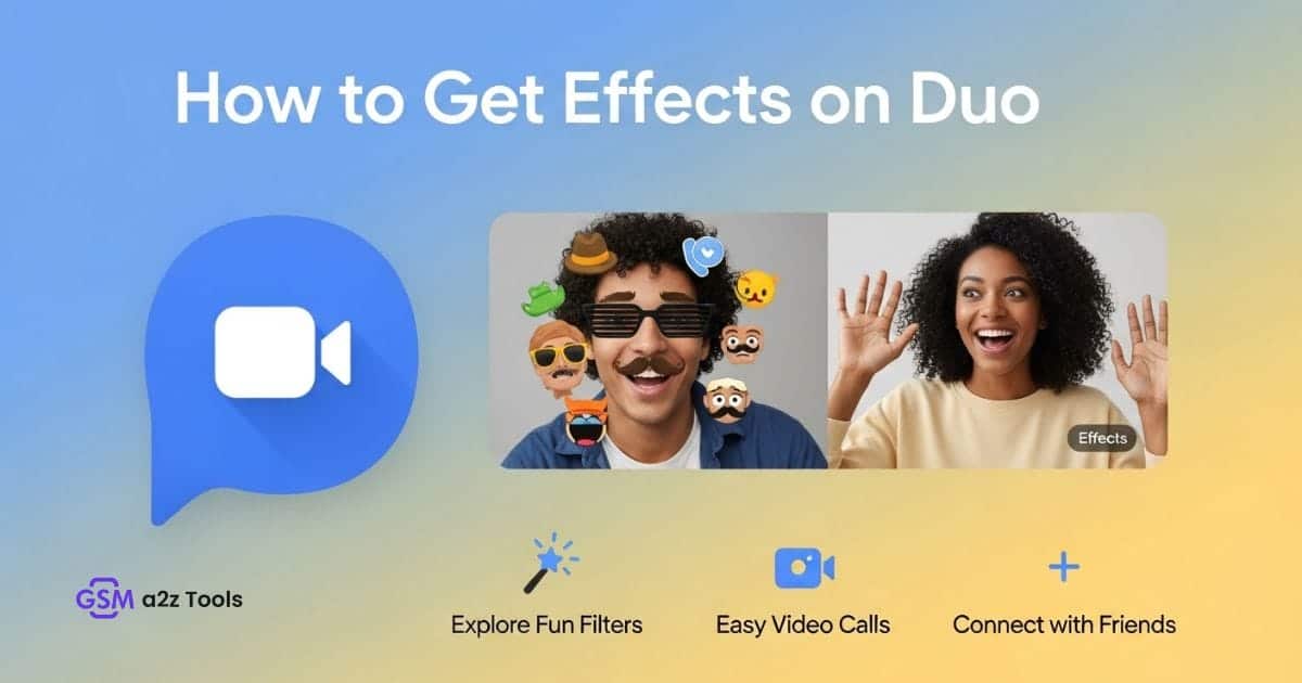 How to get effects on google duo