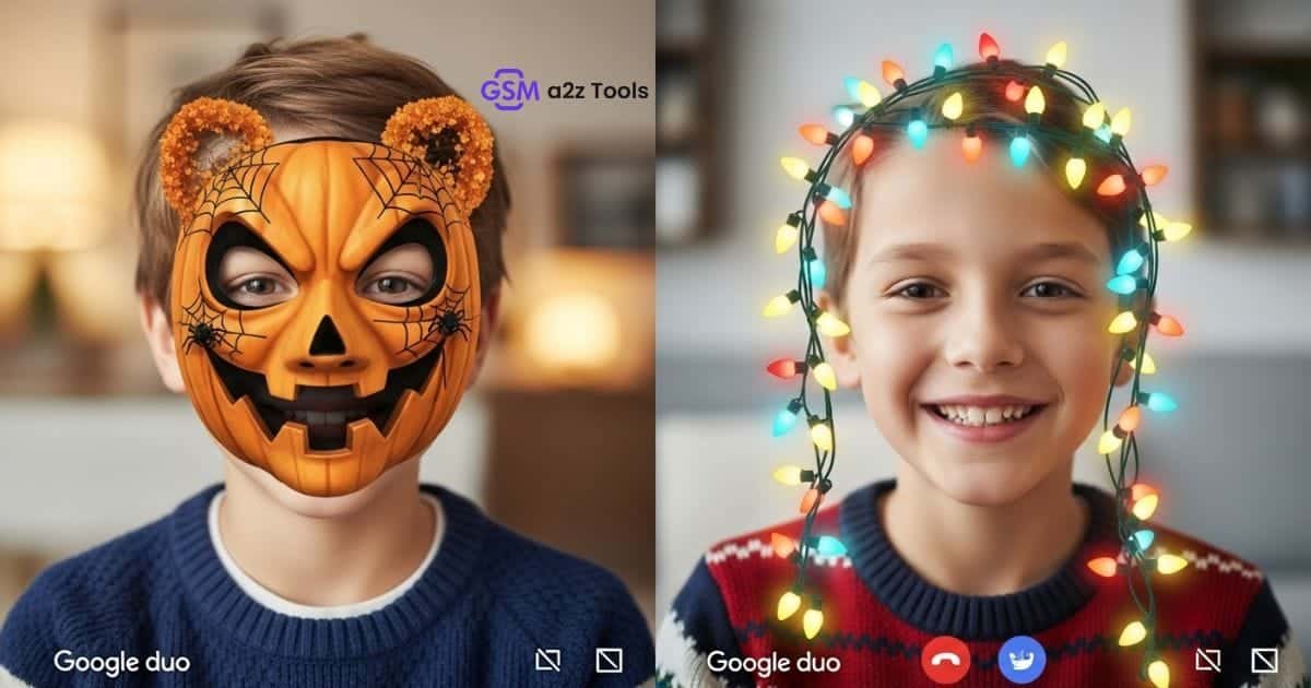 How to get effects on google duo