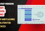 Tsm tool pro software interface for android flashing unlocking and device repair.