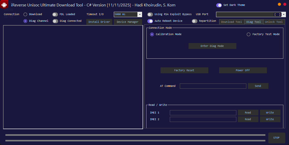 Ireverse unisoc ultimate download tool latest version interface and features