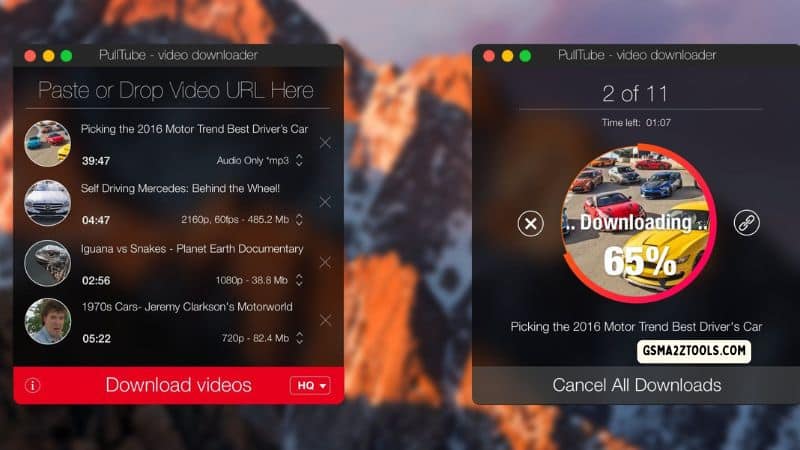 Pulltube tool macos latest version full setup free download