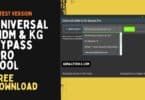 Universal mdm & kg bypass pro tool interface for android device unlocking and kg removal