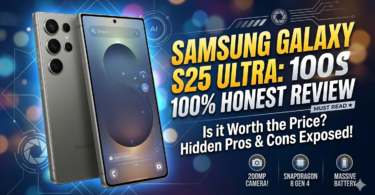 Samsung galaxy s25 ultra smartphone showing sleek design and advanced camera setup