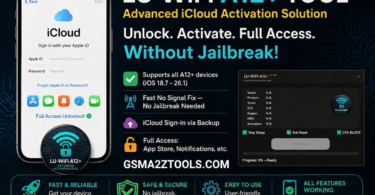 Lu wifi a12+ tool - advanced icloud activation bypass for a12+ devices without jailbreak