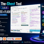 The ghost tool frp bypass and flash software interface showing samsung lg xiaomi qualcomm and mediatek support on windows 11