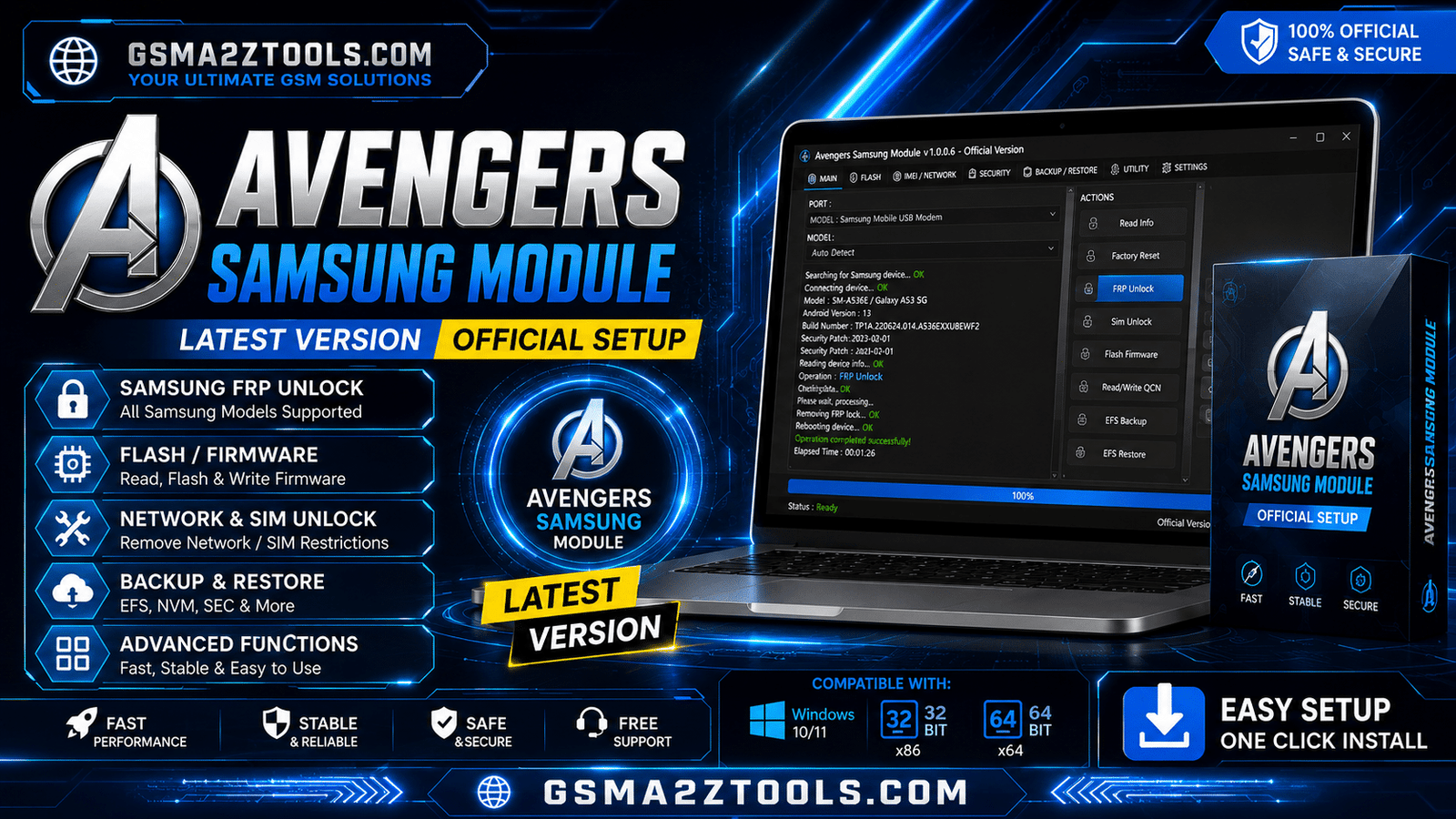 Avengers samsung module latest version free download official setup